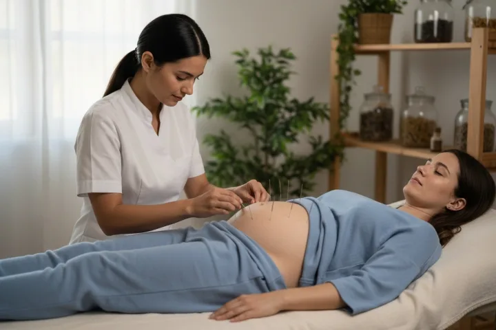 Acupuntura en el embarazo: beneficios y cuidados